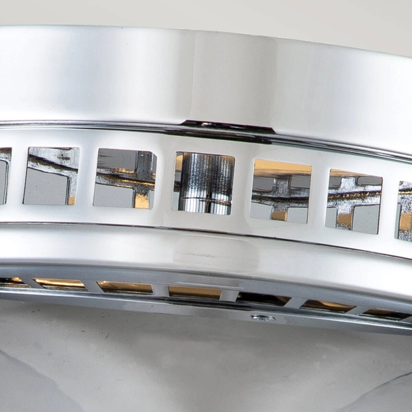 Lampa sufitowa retro metalowa Amelia HK-AMELIA-F-M-CM chrom