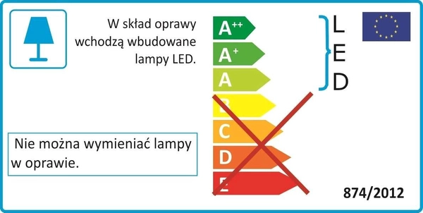 Plafon metalowy Cleo 137623620682 TEAM LED 24W 3000K okrągła lampa sufitowa biała