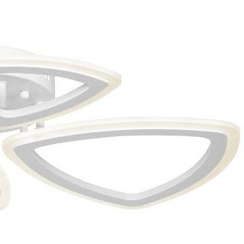 Plafon 4-punktowy W7114-2+2 WT LED 88W metalowe trójkąty białe