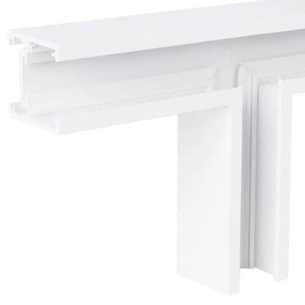 Łącznik typu T do szyn magnetycznych Mt0034 kątowy biały