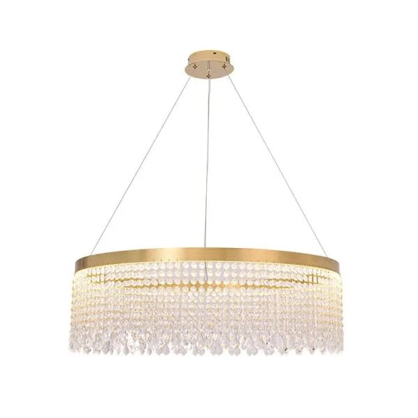 Glamour wisząca lampa Luvia CGLUVIA60 LED 37W 3000–6000K złoty