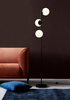 Lampa podłogowa Lilly 48613003 Nordlux kule balls białe czarne