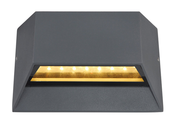 Lampa elewacyjna Honna 34175 do ogrodu LED 7W 3000K grafitowa