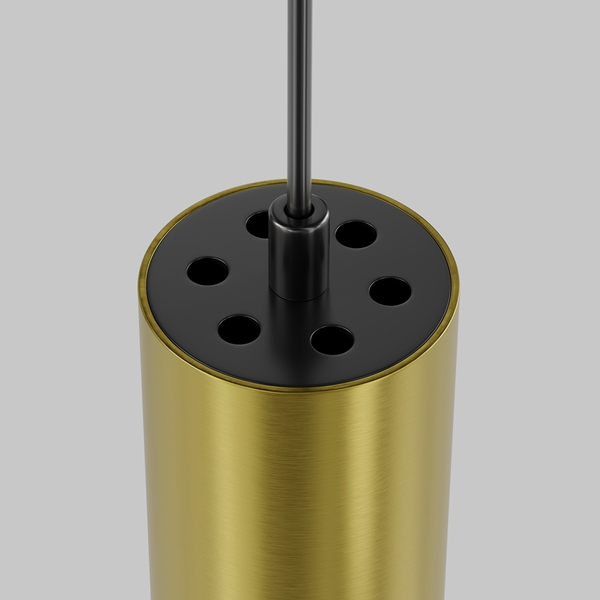 Wisząca lampa do szyn magnetycznych Focus TR041-2-12W3K-BBS LED 12W 3000K sopel mosiądz