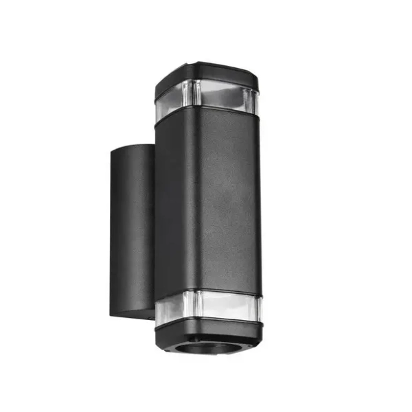 Lampa ścienna zewnętrzna BARCELOS R26446232 góra-dół IP44 czarny