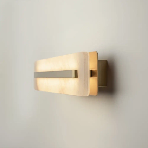 Lampa naścienna podłużna Albatre MOD366WL-L14BS3K LED 13W 3000K mosiądz