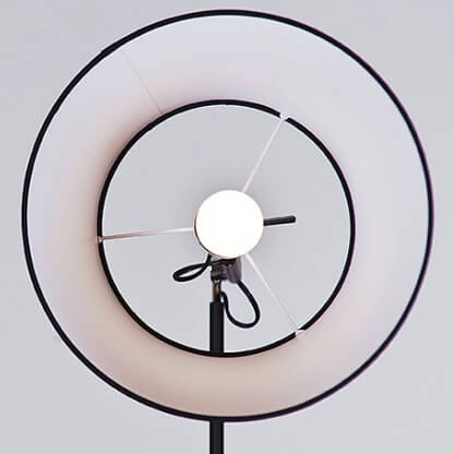 Regulowana lampa wisząca zestaw Zyta AZ1845+AZ2601 do gabinetu czarna szara