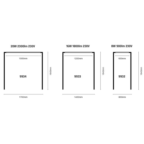 Ogrodowa lampa stojąca TAKETA 9934 IP44 bramka antracyt
