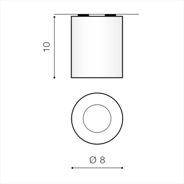 Lampa sufitowa natynkowa Aro AZ5240 IP54 do holu złota