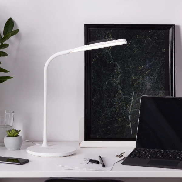 Biurkowa lampa ze ściemniaczem Joni G93101/05 LED 4,5W 3000-6000K biała