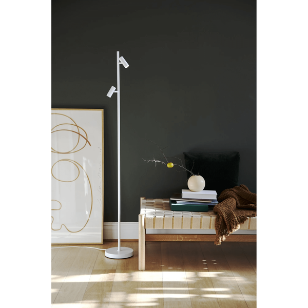 Podłogowa lampa regulowana OMARI 2112254001 LED 12,8W 2700K biały