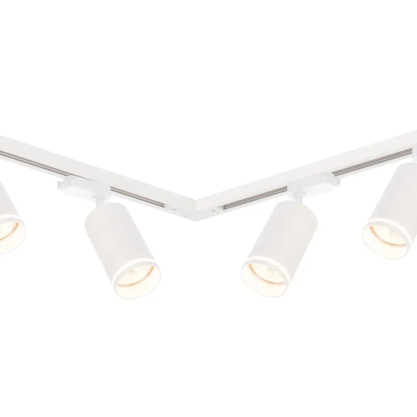 Regulowana lampa sufitowa 2m Pipe Ring Track ML2086 tubki biały