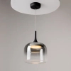 Ledowa zwisająca lampa Spirito MOD286PL-L18B3K LED 12W 3000K czarna