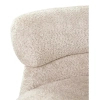 Nowoczesny fotel wypoczynkowy MADAME MM001501100359 beżowy tkanina 74cm
