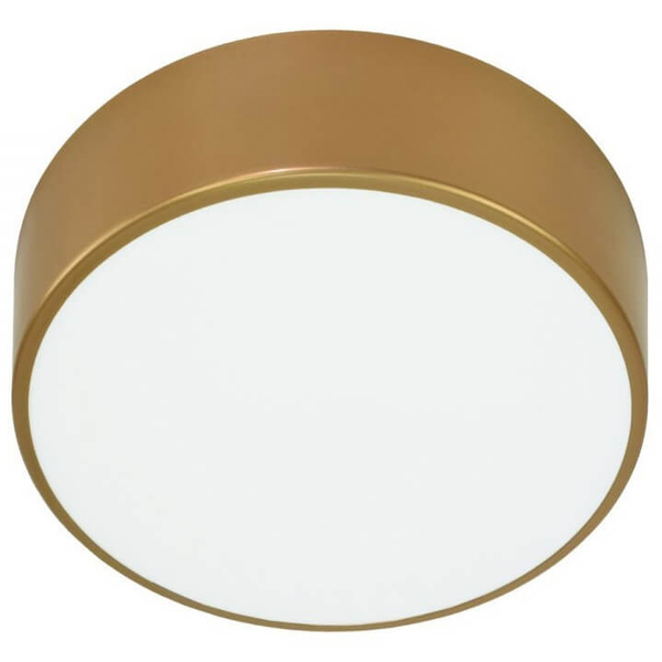 Złoty plafon nowoczesny 137623691842 okrągły nad łóżko