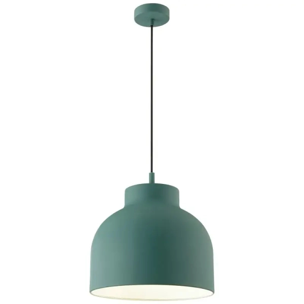 Lampa zwisowa kopuła do jadalni Sven 99222/73 nad stół turkusowa