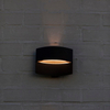 Ścienna lampa na taras LOTUS 5193201012 LED 8,5W 3000K góra-dół IP54 czarna