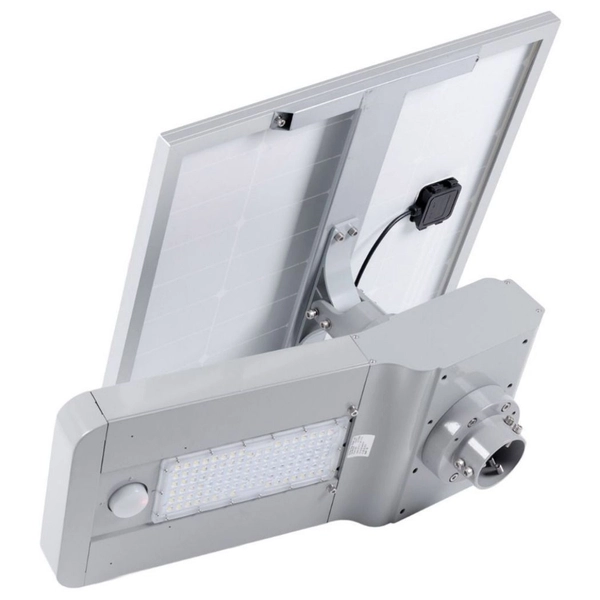 Lampa uliczna z pilotem LS12CW+FA1M+SO4M Greenie LED 12W 5500-6500K IP65 srebrna