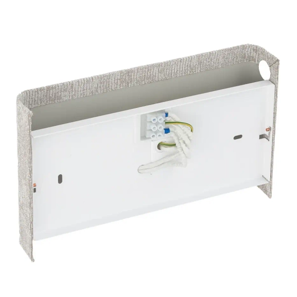 Ścienna lampa tkaninowa CEDRO 11669 góra-dół beżowa