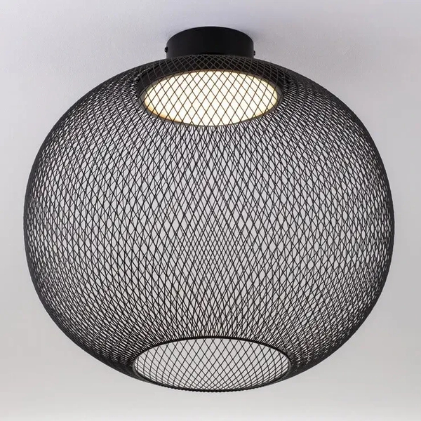Lampa sufitowa okrągła RITA LE44254 LED 23W 3000K druciak czarna