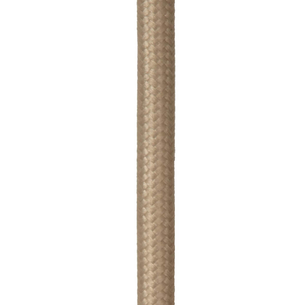 Tkaninowa lampa zwieszana Corina 03447/03/38 do salonu beżowa
