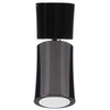 Regulowana lampa sufitowa Lino NC1802-YLD metalowa reflektorek tuba czarna