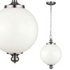 Loftowa LAMPA wisząca FE-PARKMAN-PL-PN industrialna na łańcuchu polerowany nikiel