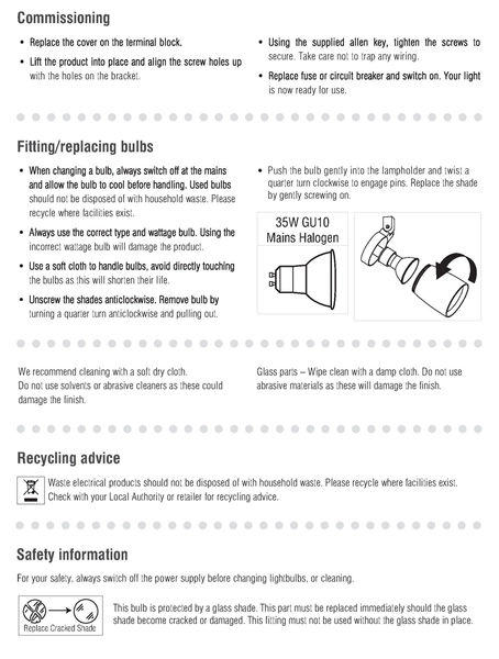 Lampa sufitowa Knight 39168 Saxby reflektorowa IP44 chrom