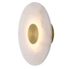 Okrągły naścienny kinkiet Dalinia WL0114 LED 8W 3000K złoty