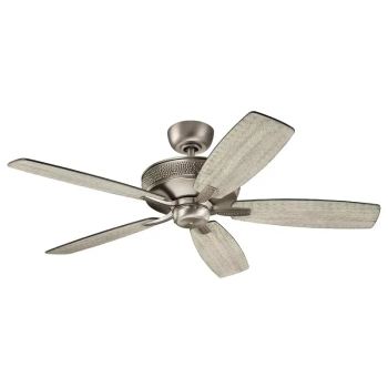 Wentylator sufitowy z pilotem Monarch pewter KLF-MONARCH2-52-BAP do salonu