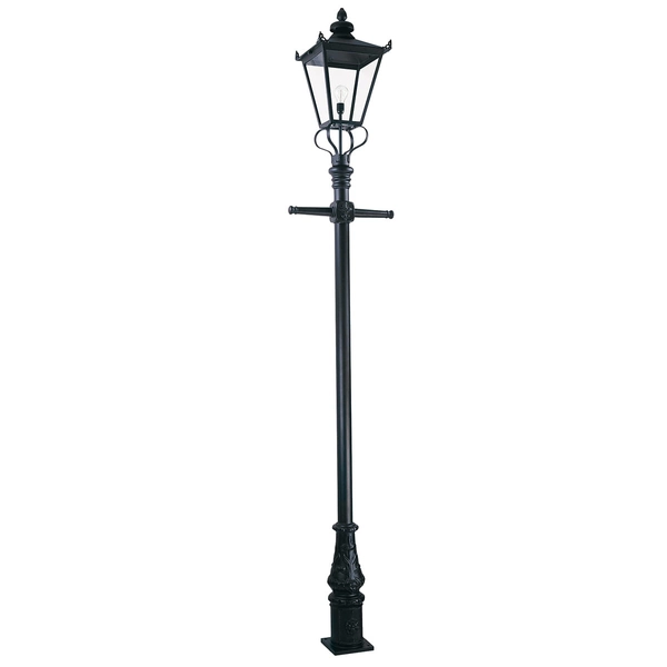 Lampa stojąca do ogrodu Wilmslow WSLP1-BLACK Elstead parkowa czarna