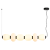 Lampa wisząca BRILLA ST-CP241210-6L BLACK WHITE LED 69W 3000K czarny biały