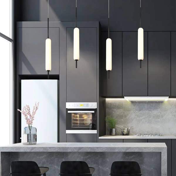 Lampa zwieszana Cumberland QN-CUMBERLAND-1P-BK LED 10W 3000K czarny