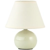 Abażurowa lampka stołowa Primo 61047/28 ceramiczna beżowy