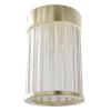 Nowoczesna lampa sufitowa Fiatto PL Old Gold 8 OR86096 szklana złota