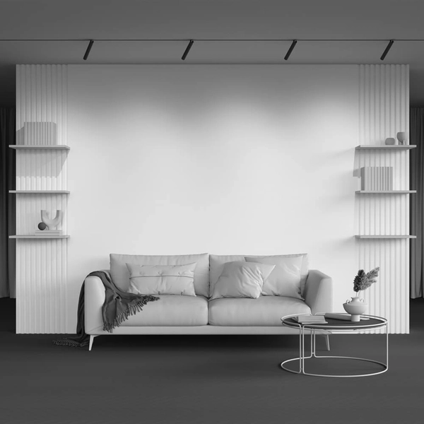 Magnetyczna lampa sufitowa Focus TR141-2-6W3K-M-B LED 6W 3000K tuba czarny