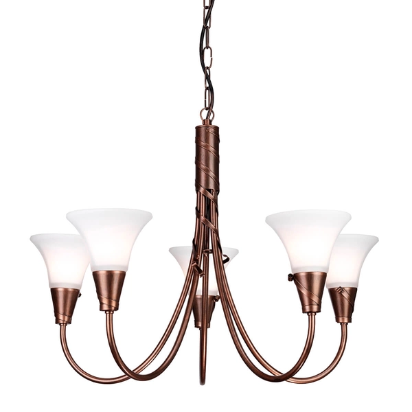 Jadalniana lampa wisząca EM5-COPPER vintage miedziana