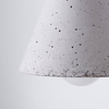 Stożkowa wisząca lampa Rea SL.1223 nad stół betonowa szara