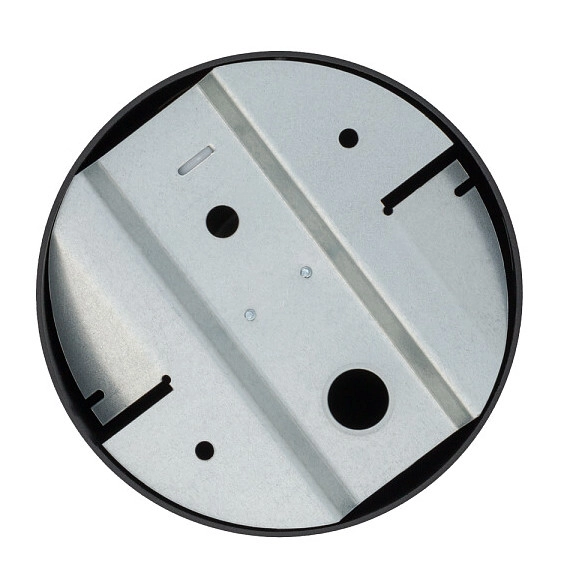 LAMPA natynkowa HALO 8196 Nowodvorski metalowy plafon spot tuba sufitowa czarna