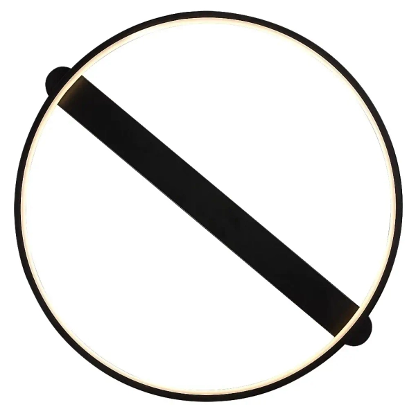 Minimalistyczna sufitowa lampa Beliza 71344 LED 45W 3000K czarny