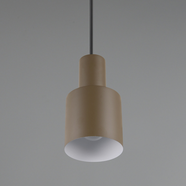 Lampa zwisająca ELIOR DL141319400 Trio regulowana wysokość szary