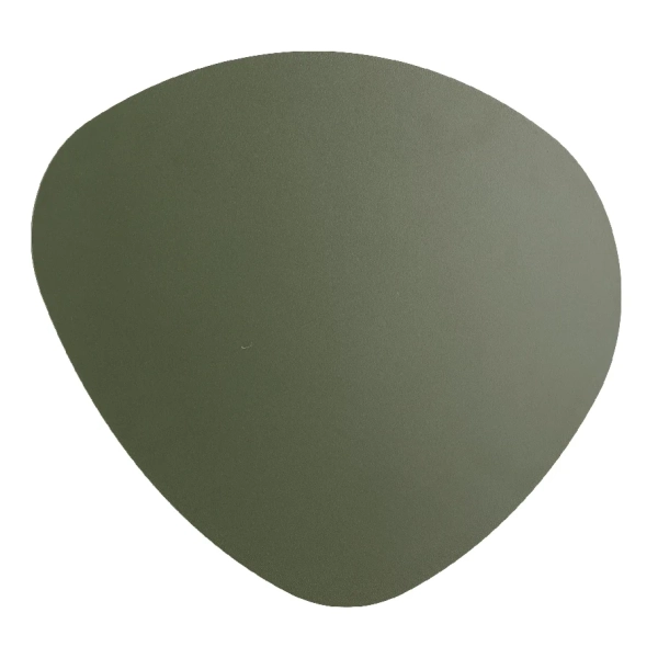 Naścienna lampa kamień Stone Green 10706 do jadalni owalny zielony