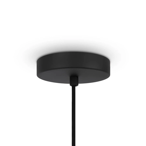 Salonowa lampa wisząca Roots MOD197PL-01W2 Maytoni pojedyncza czarna beżowa