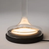 Lampa biurkowa Spirito MOD286TL-L18B3K LED 18W 3000K szklana czarna