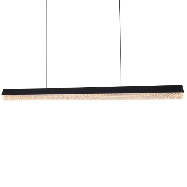Wisząca lampa listwa ANABELLA ST-8501 black LED 12W 3000K czarna