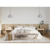Nowoczesna lampa wisząca nad stół Ainale PND-54637-1-BK-SG przydymiona