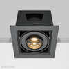 Lampa wpuszczana Metal Modern DL093-01-10W3K-B LED 10W 3000K kostka czarna
