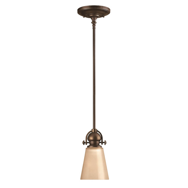 Pojedyncza lampa wisząca Mayflower HK-MAYFLOWER-P-A Hinkley stary brąz
