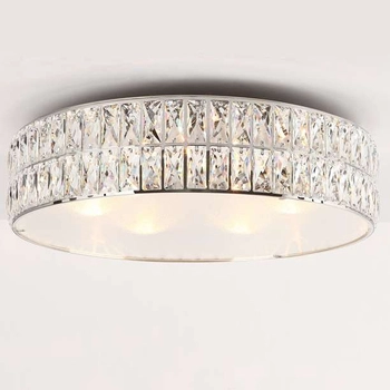 Plafon LAMPA sufitowa DIAMANTE C0121 Maxlight kryształowa OPRAWA okrągła crystal przezroczysta