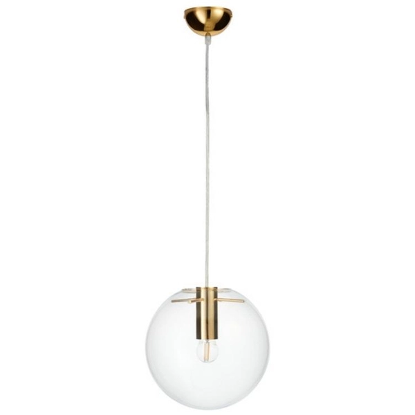 Lampa wisząca Tonda ST-8722P-S gold Step ball kula przezroczysta